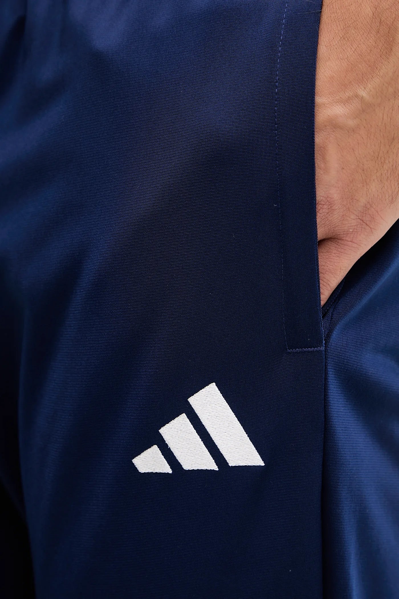 Adidas Basic Linear Logo, Tuta Da Ginnastica Uomo - Nero, Blu, Grigio