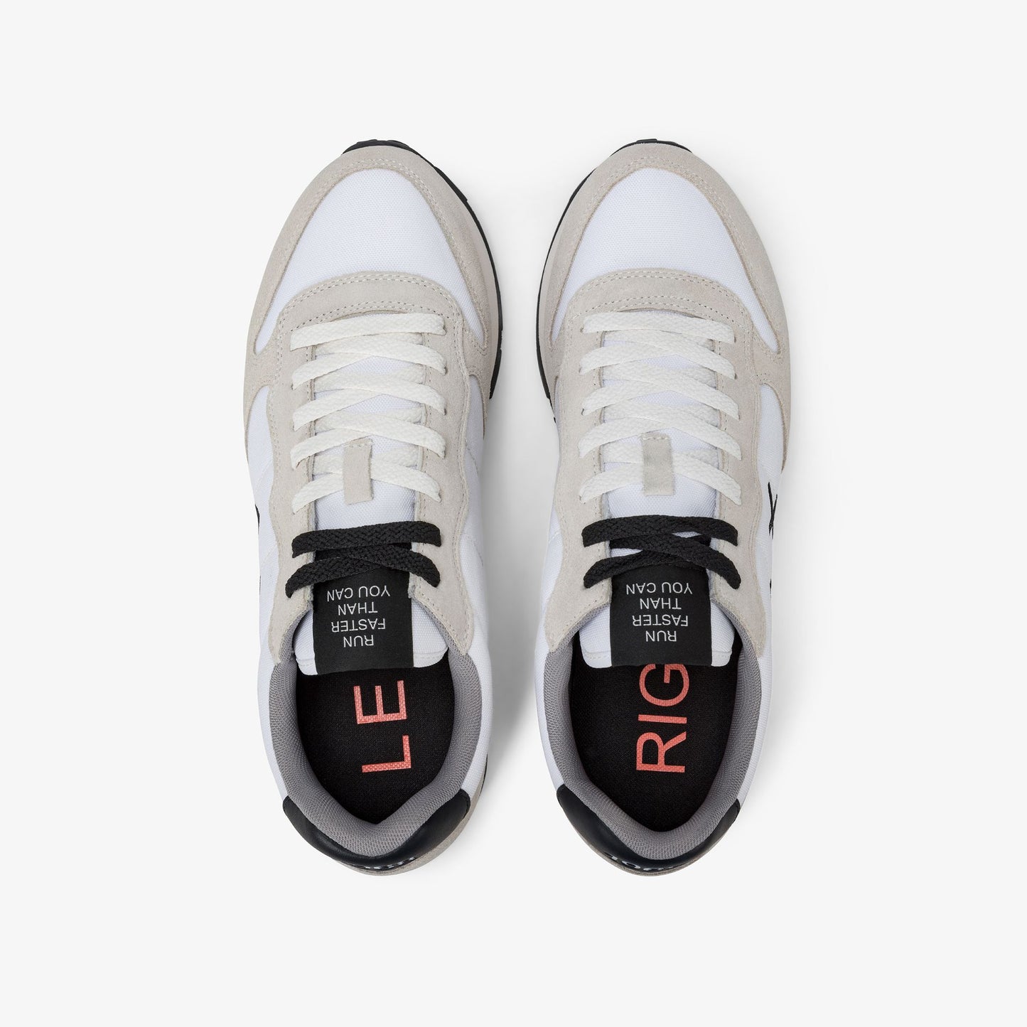 Sun68 Tom, Sneaker Uomo in Nylon e Suede - Bianco, Navy, Nero, Grigio, Verde, Beige