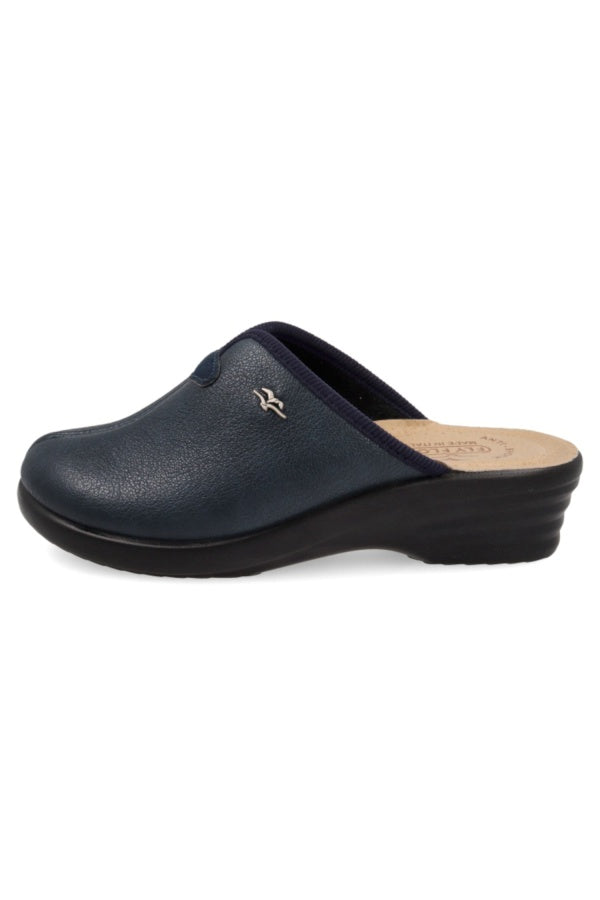 FlyFlot Afragola L8 870 2E, Pantofola Donna - Blu, Prugna