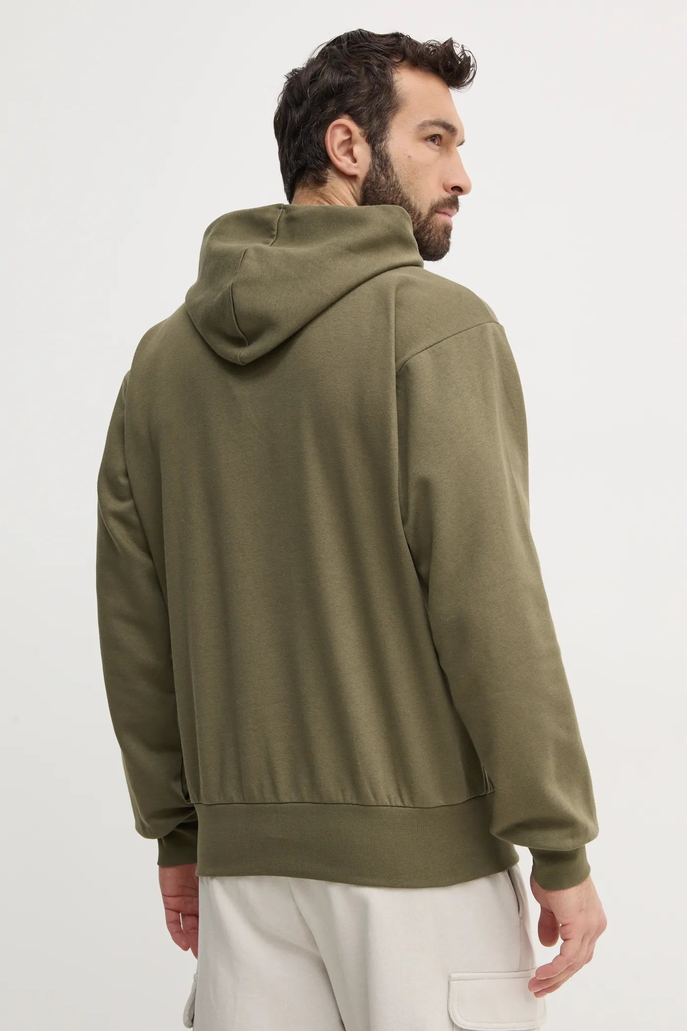 Adidas Feelcozy, Felpa Con Cappuccio Uomo - Nero, Verde, Blu