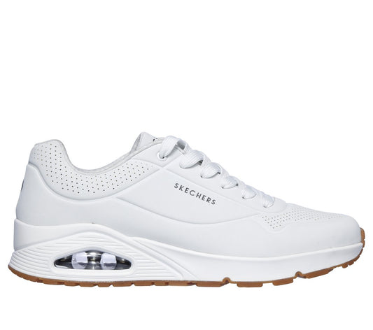 Skechers Uno Stand On Air 52458, Fitness Uomo - Bianco