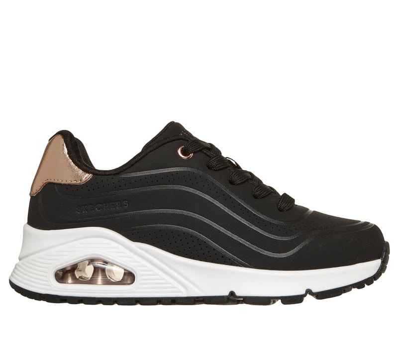 Skechers 310286 Uno Gen1 Wave, Fitness Donna - Bianco, Nero