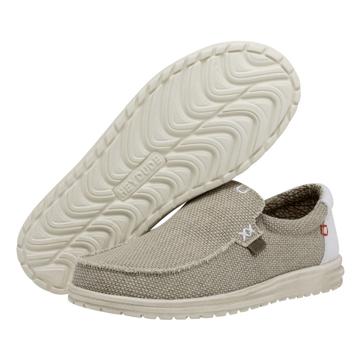 HEY DUDE Mikka Braided - Deep Blue, Army, Olive Grey, Off White