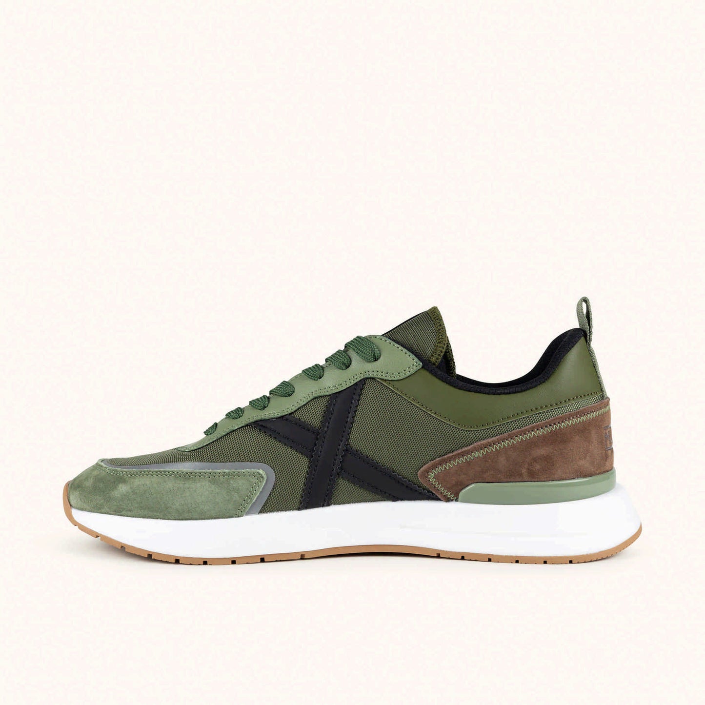 Munich Speed, Sneaker Uomo - Verde, Marrone