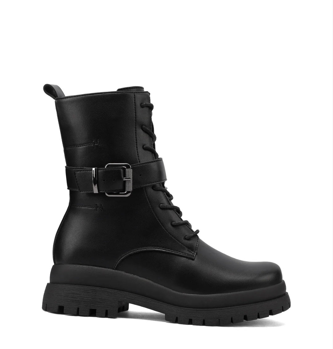 Queen Helena X33-99, Stivaletti Donna Suola Carroarmato - Nero