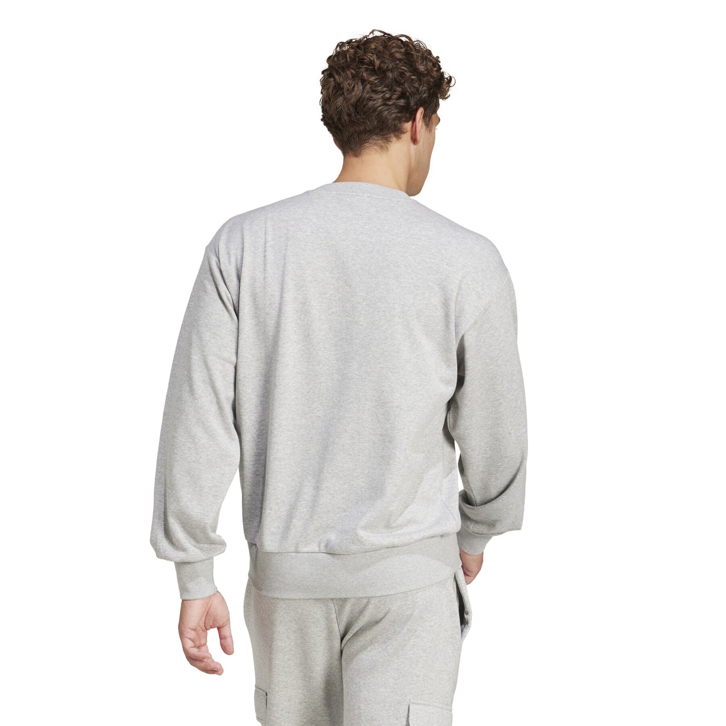 Adidas Essentials Feelcozy, Felpa Uomo - Grigio, Nero