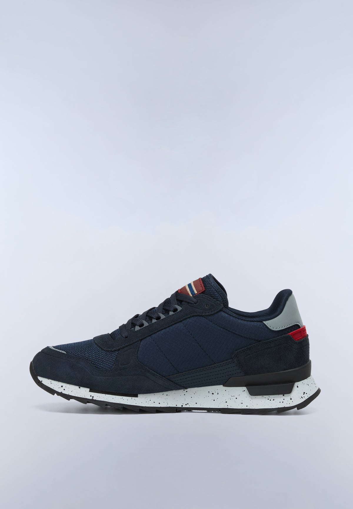 Sneaker Uomo Napapijri Valor Grigie Beige e Blu in Ripstop - vista 18
