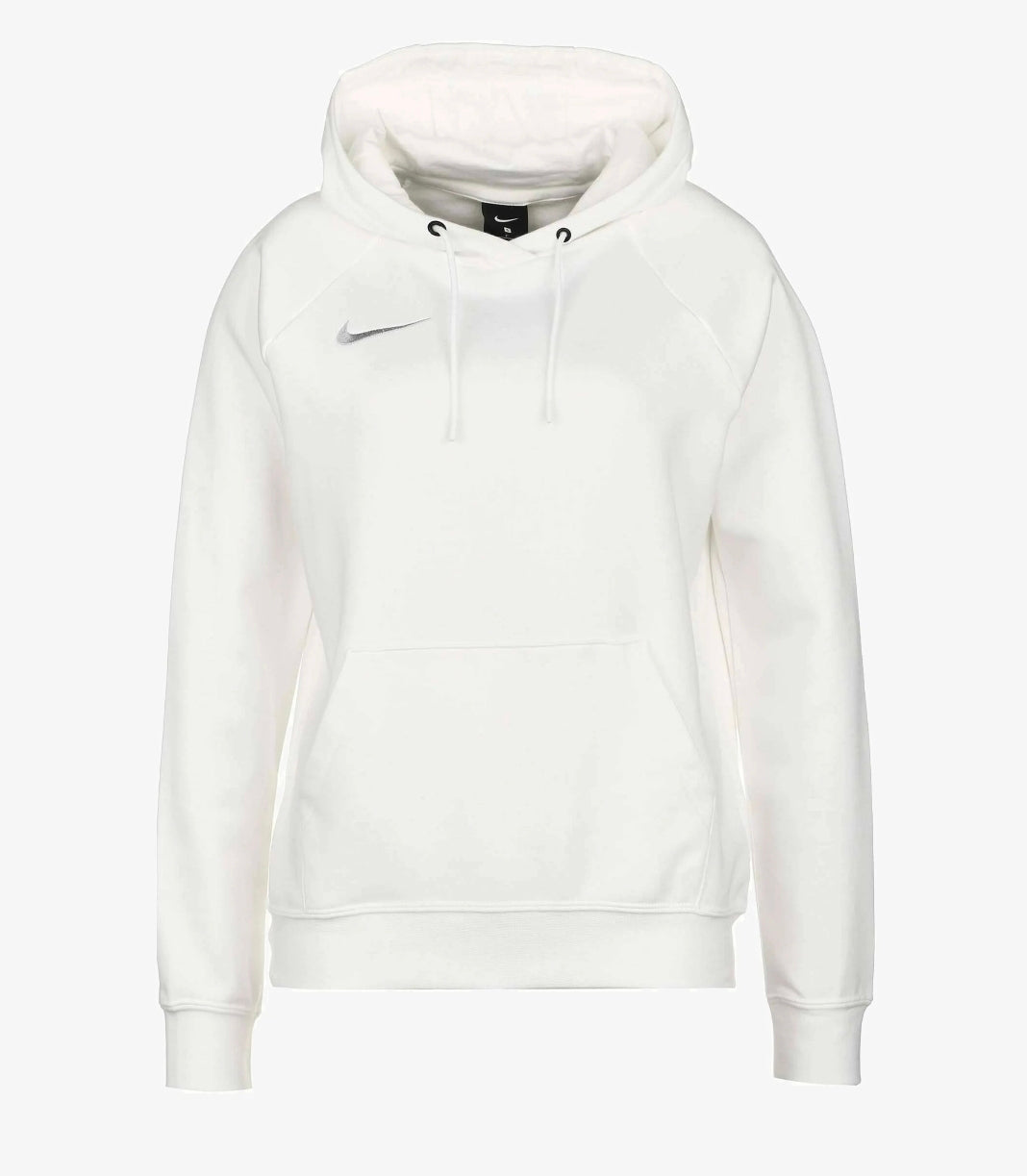 Nike Team Club 20, Felpa Con Cappuccio Donna - Bianco, Nero