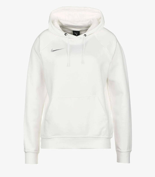 Nike Team Club 20, Felpa Con Cappuccio Donna - Bianco, Nero