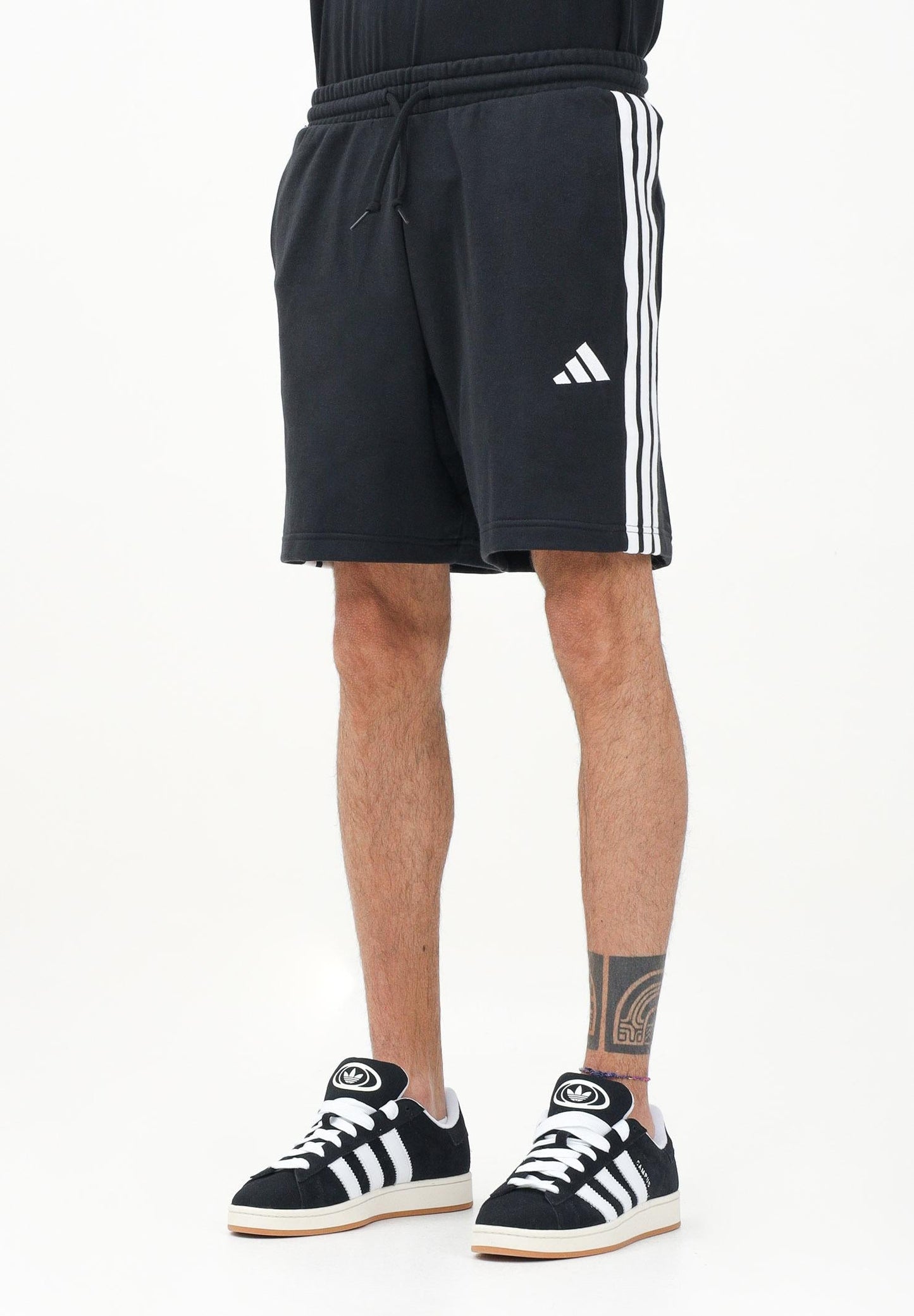 Adidas Essential 3-Stripes, Pantaloncini Uomo Sportivi - Blu