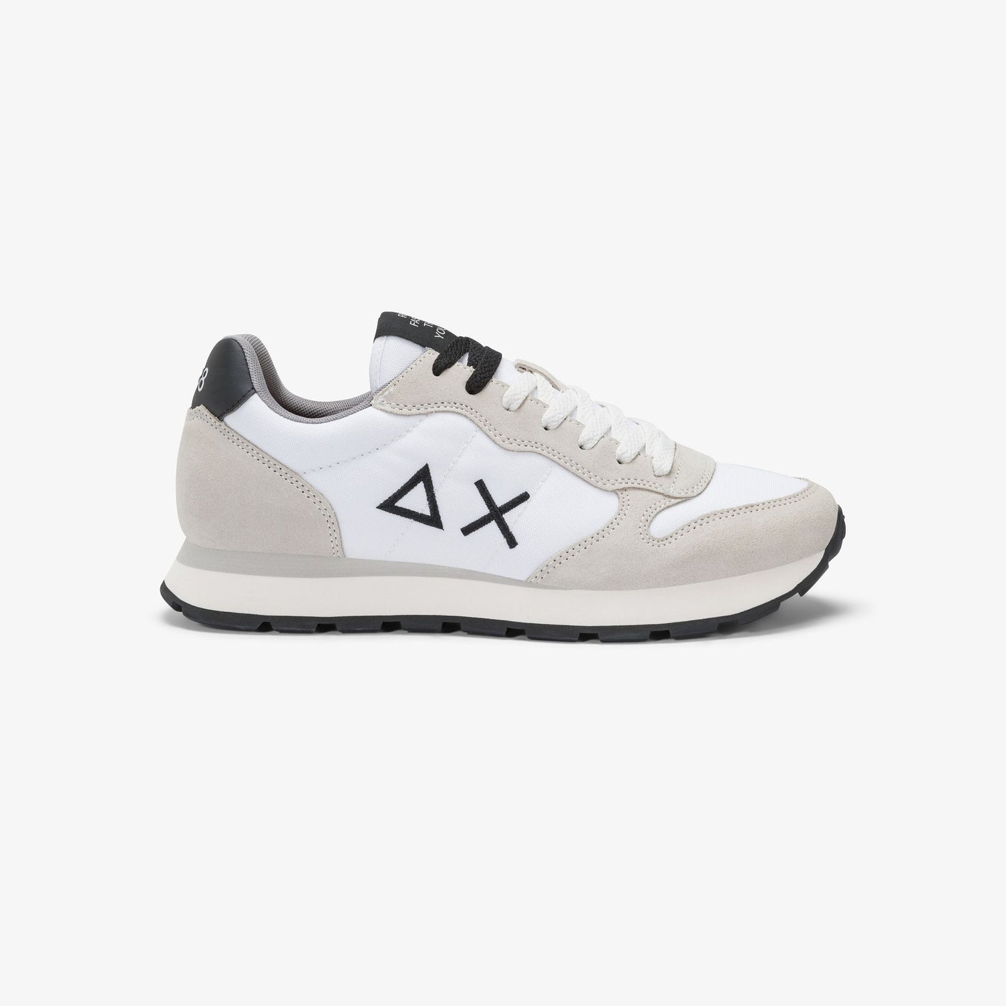 Sun68 Tom, Sneaker Uomo in Nylon e Suede - Bianco, Navy, Nero, Grigio, Verde, Beige