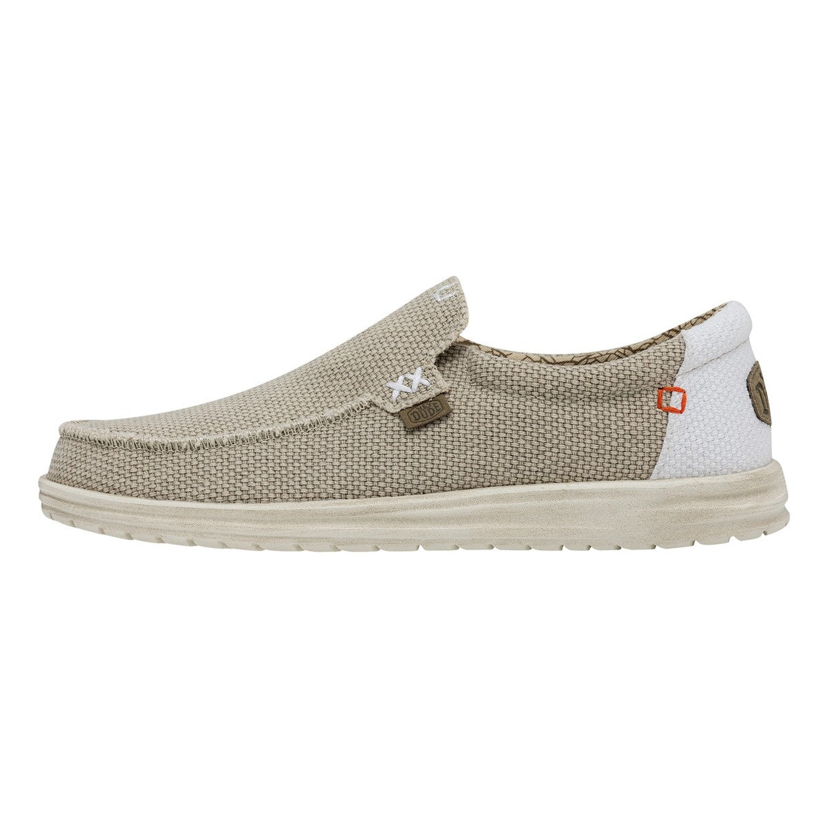 HEY DUDE Mikka Braided - Deep Blue, Army, Olive Grey, Off White