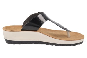 FlyFlot 42 H59 3C, Infradito Donna Con Suola in Pelle- Rosa, Nero