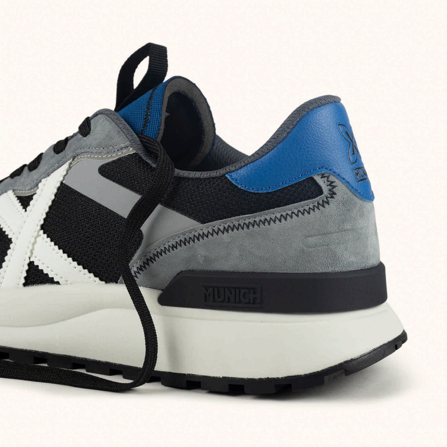 Munich Dynamix, Sneaker Uomo - Navy/Grigio, Blu