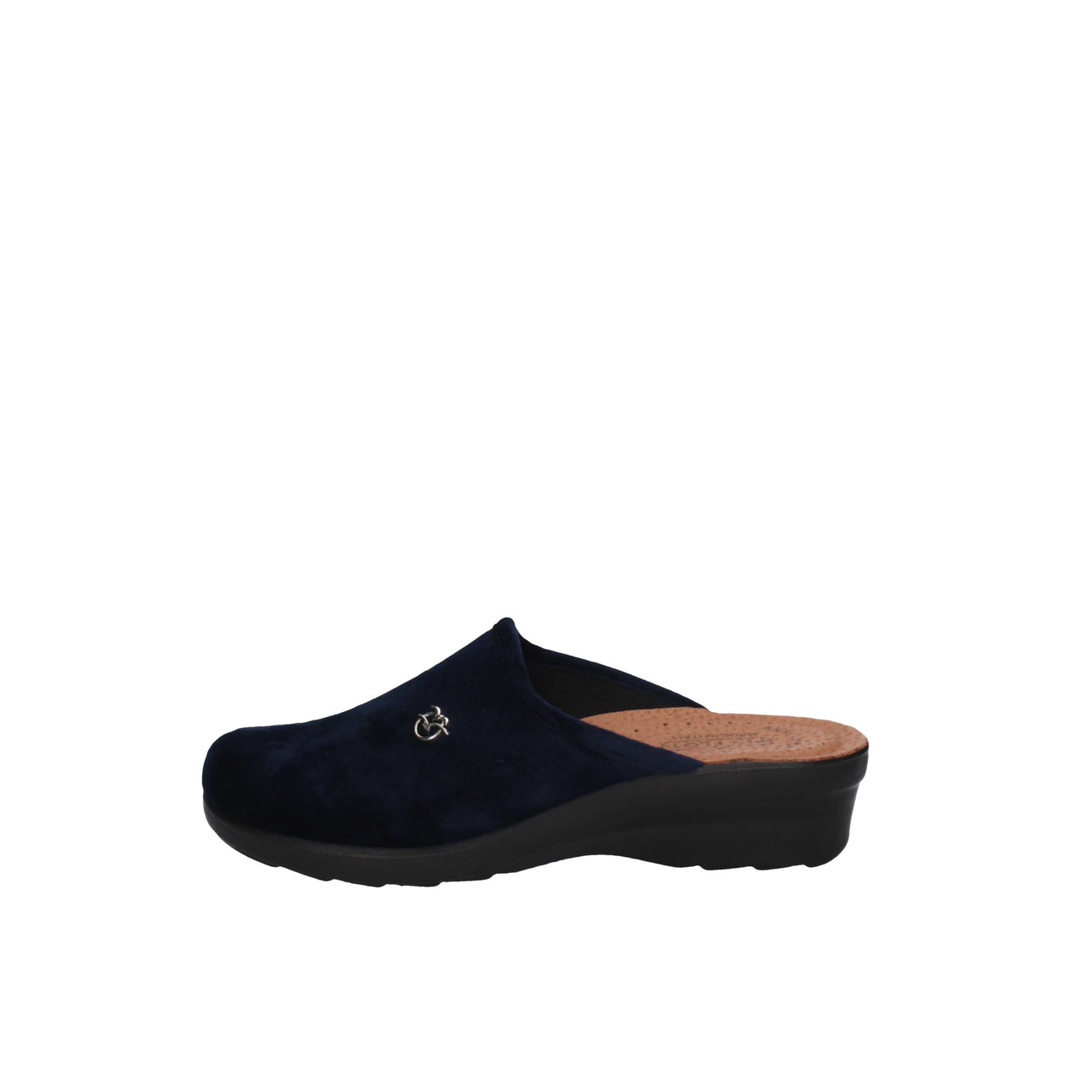 FlyFlot Narbolia L7 X67 PE, Pantofola Donna in Velluto - Bordo, Nero, Rovere, Blu