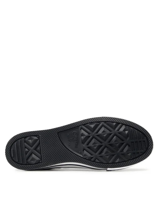 Converse Ctas Eva Lift Ox, Sneaker In Tela - Bianco, Nero