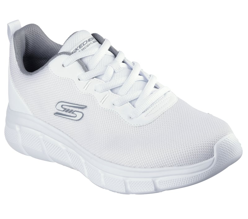 Skechers 118109 Bobs B Flex Icy Edge, Fitness Uomo - Bianco, Nero