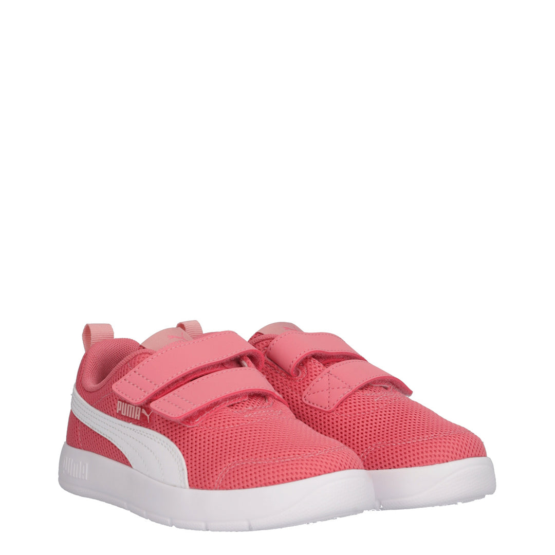 Puma Courtflex V3 Mesh PS, Scarpe Da Ginnastica Bambina - Rosa
