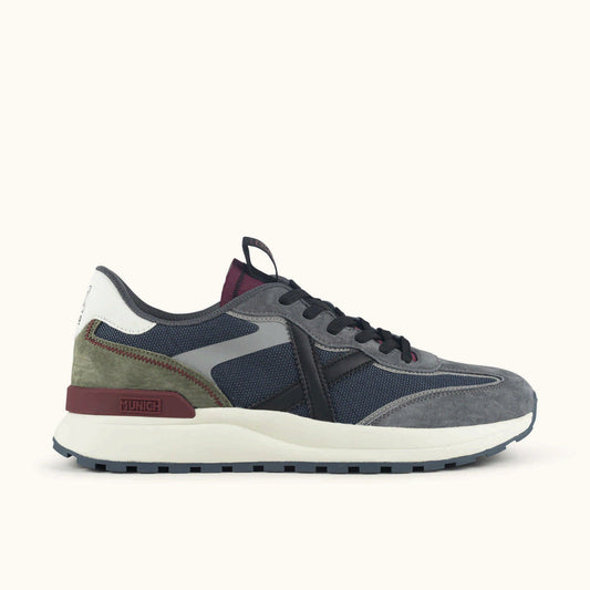 Munich Dynamix, Sneaker Uomo - Navy/Grigio, Blu