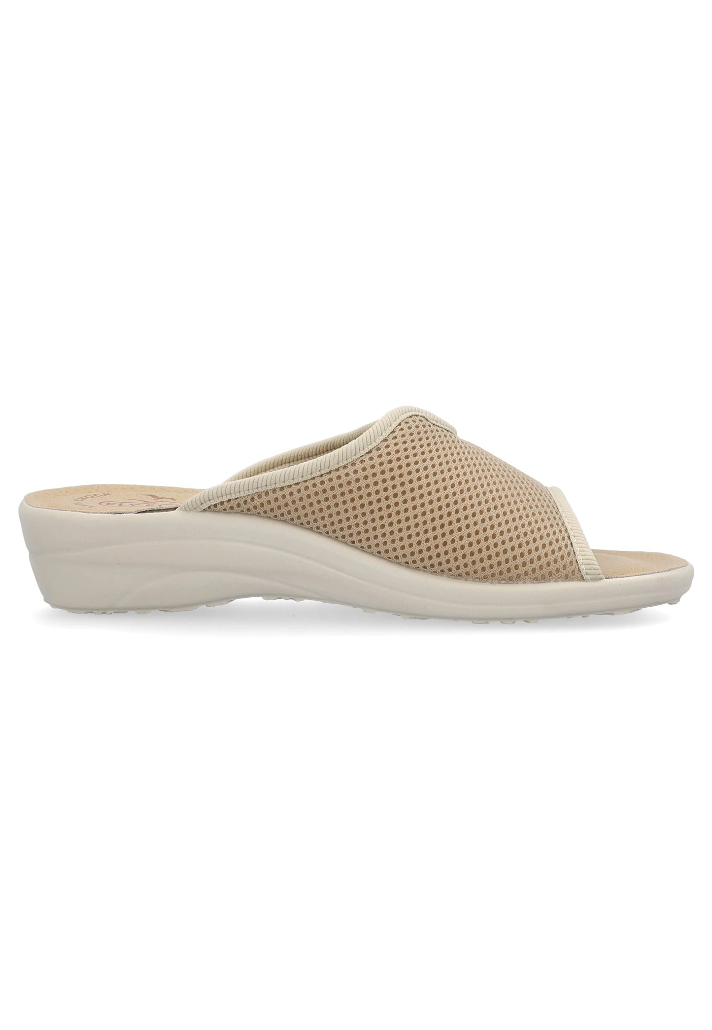 FlyFlot T4 429 FE, Ciabatta Donna Con Apertura - Beige, Blu