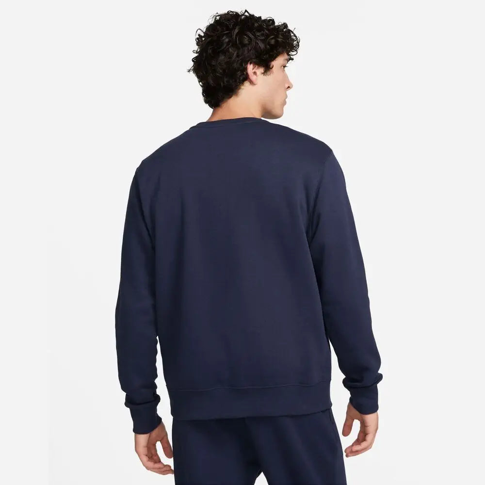 Nike Team Club 20, Felpa Girocollo Uomo - Nero, Blu