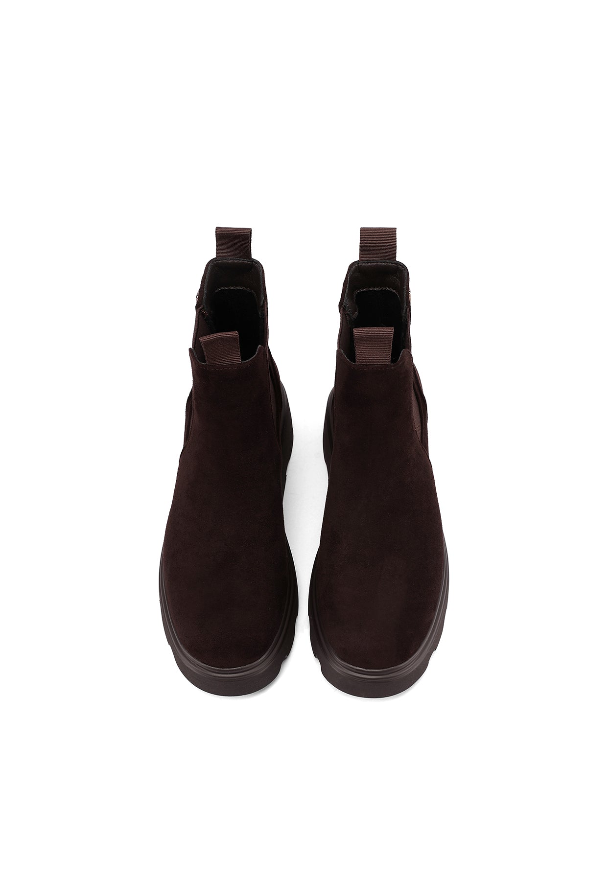 QUEEN HELENA X35-90, Stivaletti Chelsea Donna Platform - Nero, Khaki, Marrone