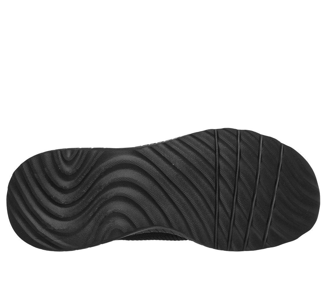 Skechers 117497 Bobs Squad Chaos Current Muse, Fitness Donna Slip-Ins - Nero/Oro