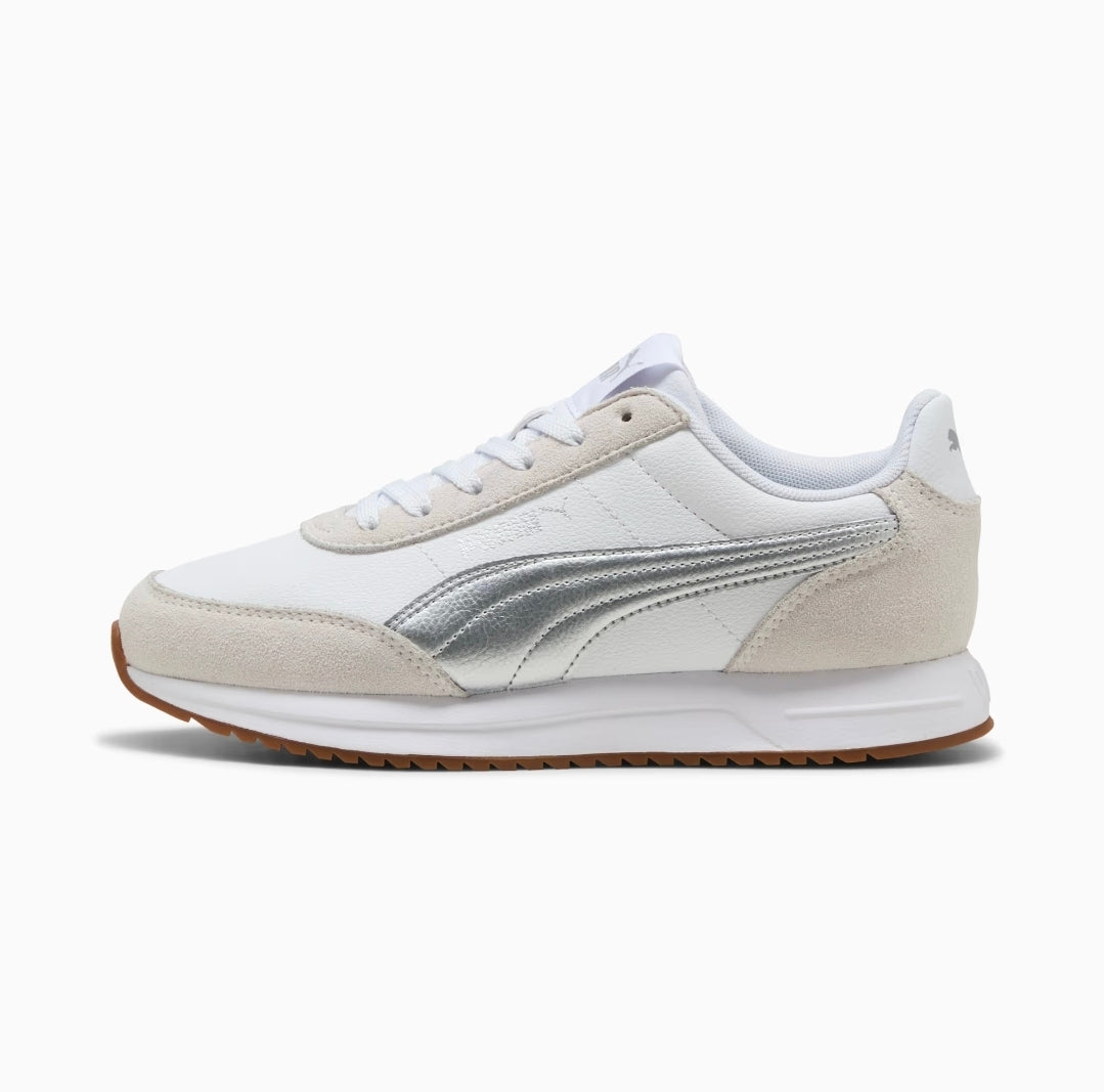 Puma R78 Lightwind, Sneaker Donna - Beige/Argento
