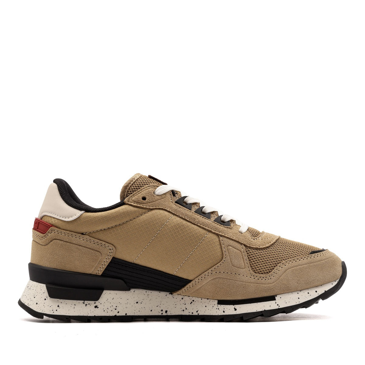 Sneaker Uomo Napapijri Valor Grigie Beige e Blu in Ripstop - vista 12