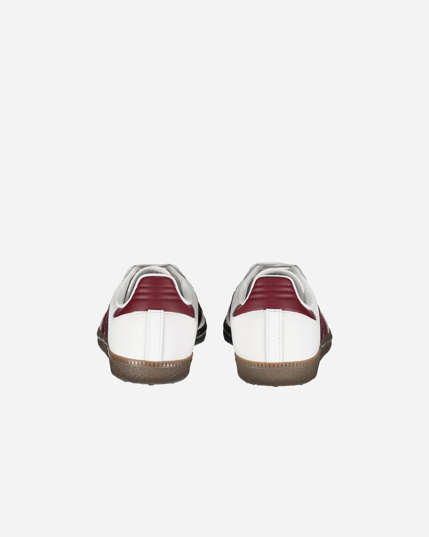 Adidas Samba OG J, Sneaker Donna - Bianco/Bordeaux