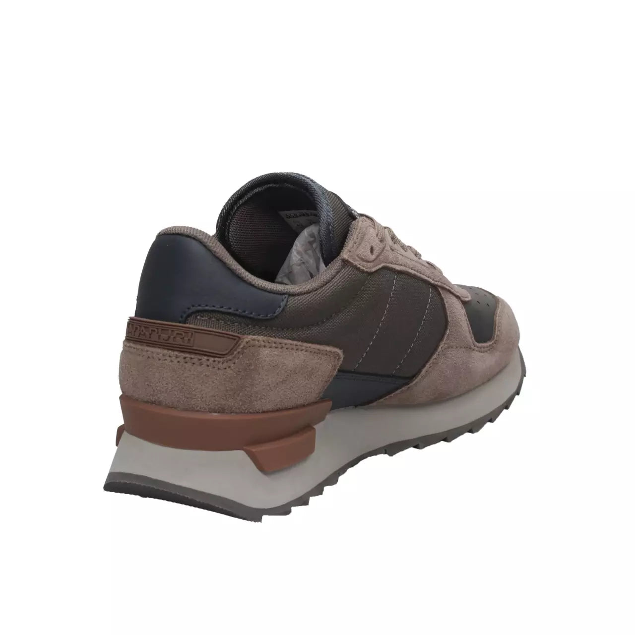 Napapijri Stab, Sneaker Uomo - Navy, Verde, Grigio