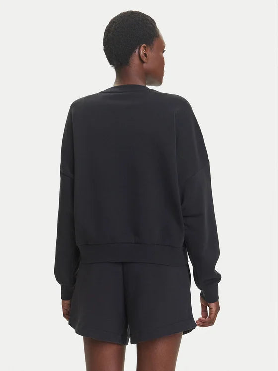 Adidas Essentials, Felpa Donna - Beige, Nero