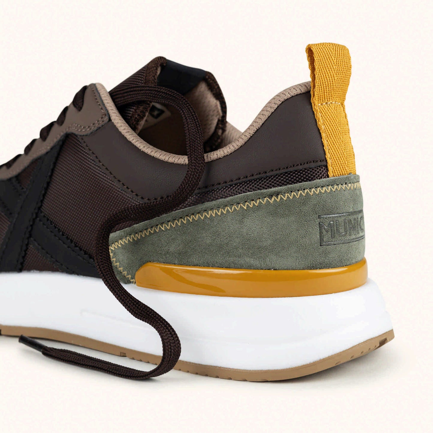 Munich Speed, Sneaker Uomo - Verde, Marrone