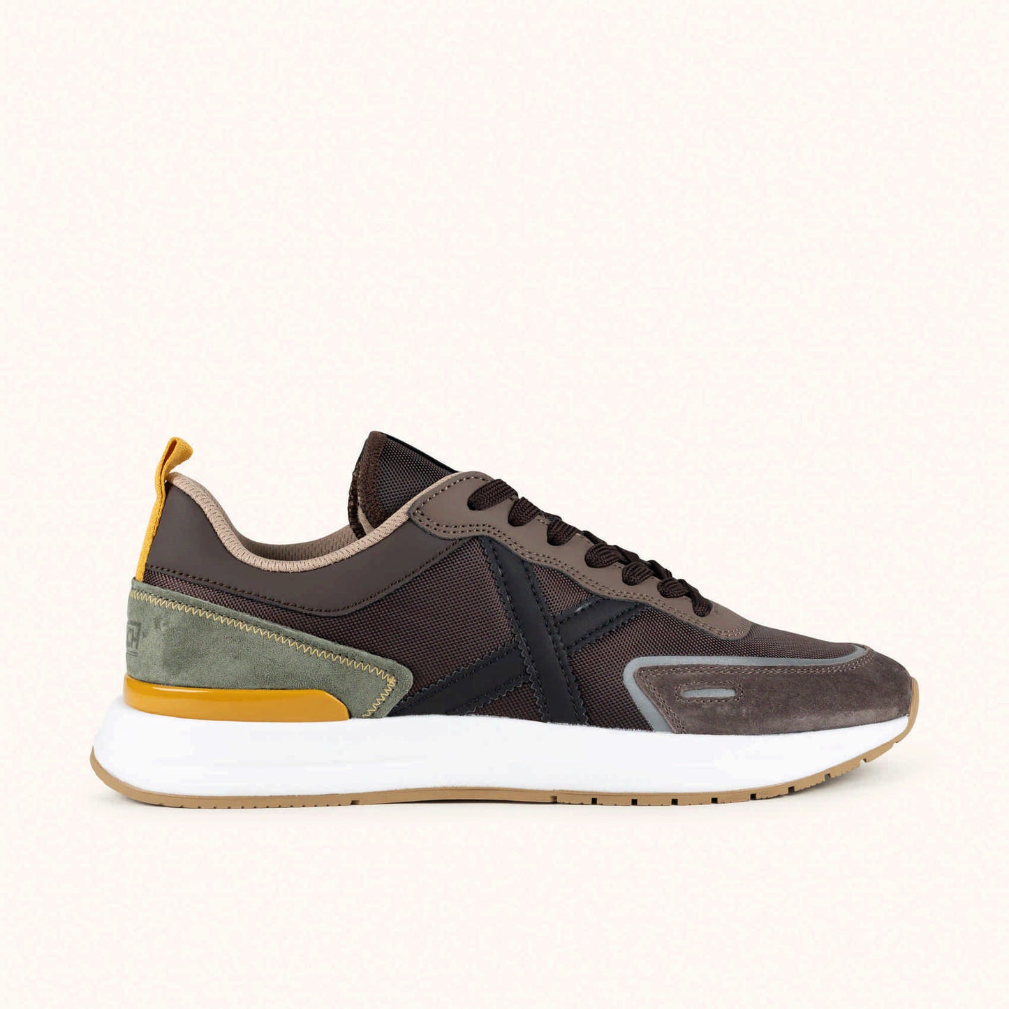 Munich Speed, Sneaker Uomo - Verde, Marrone