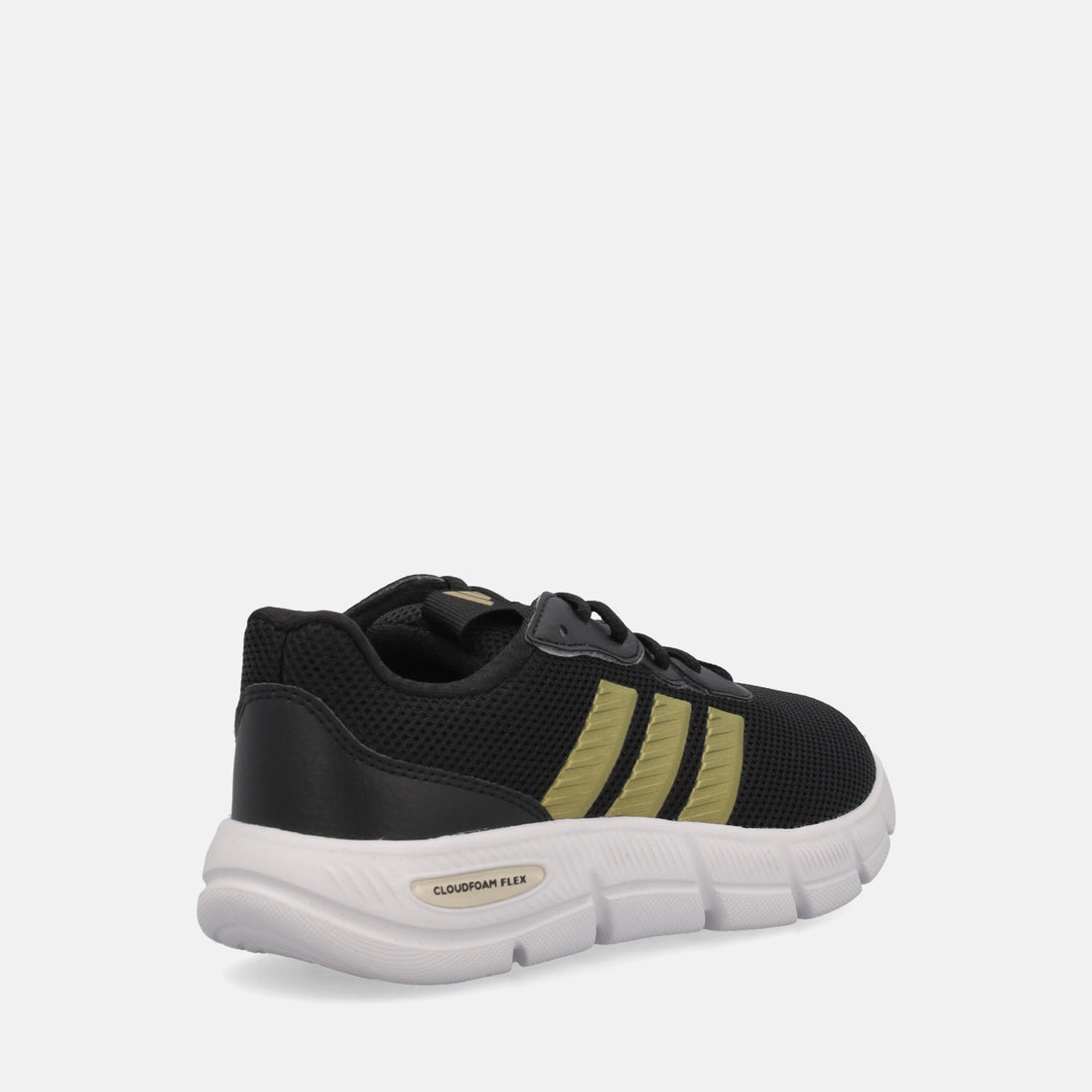 Adidas Cloudfoam Flex, Scarpe Da Ginnastica Donna - Nero/Oro