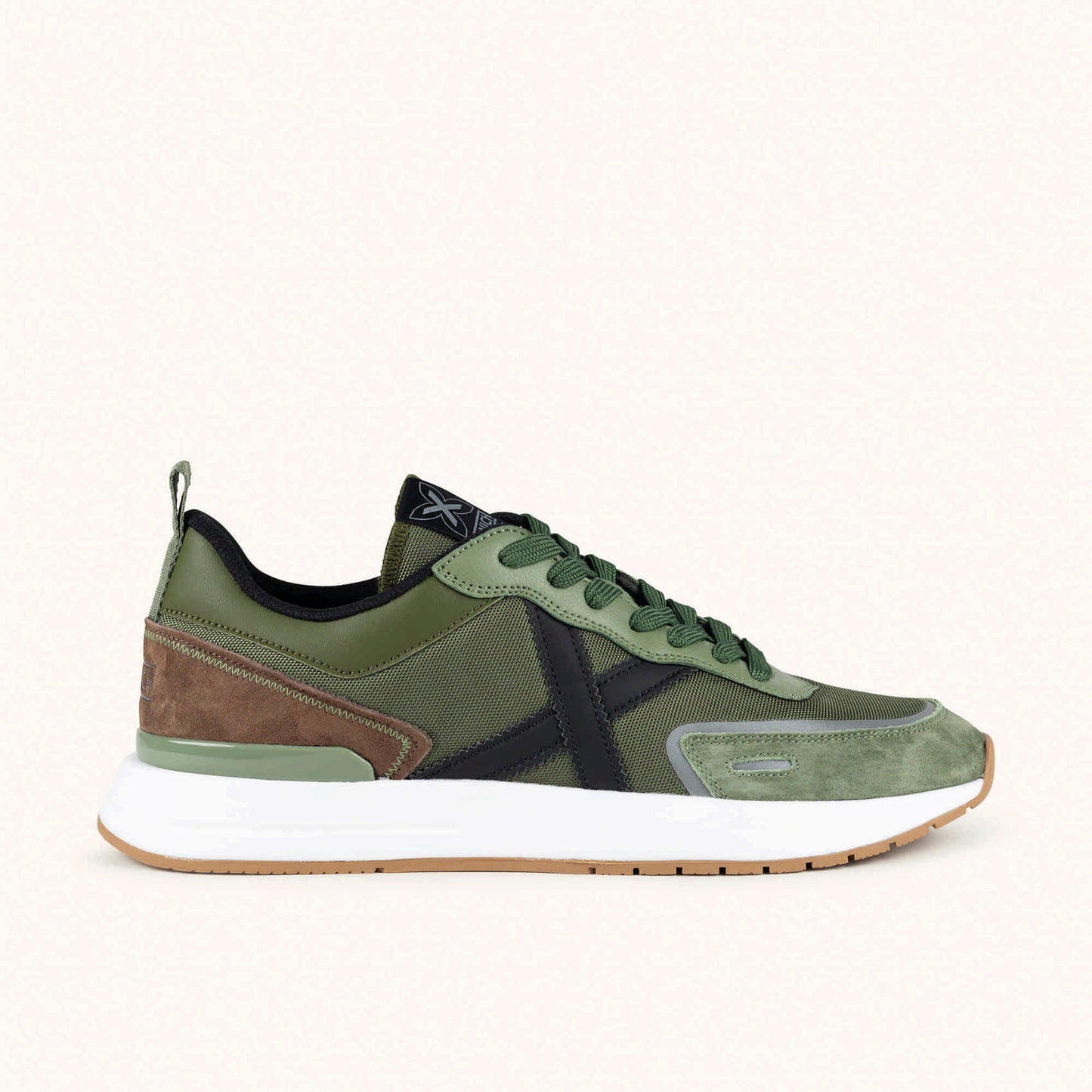 Munich Speed, Sneaker Uomo - Verde, Marrone