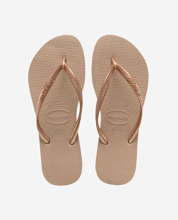 Havaianas Slim FC, Infradito Donna - Gold, Nero, Rosa