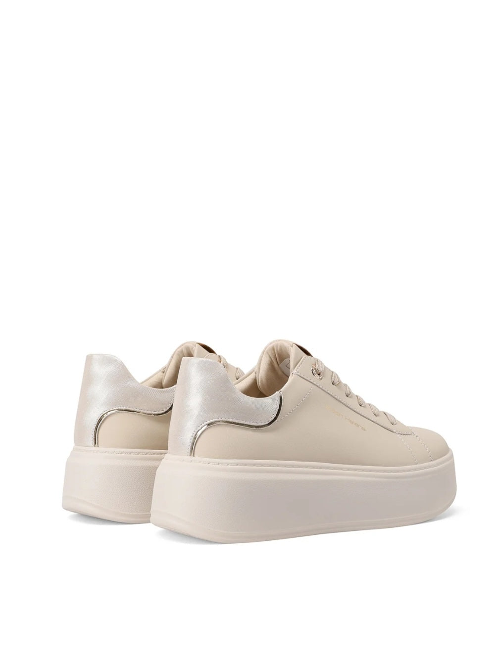 QUEEN HELENA (X33-4), Sneaker Donna Con Platform in Gomma - Beige