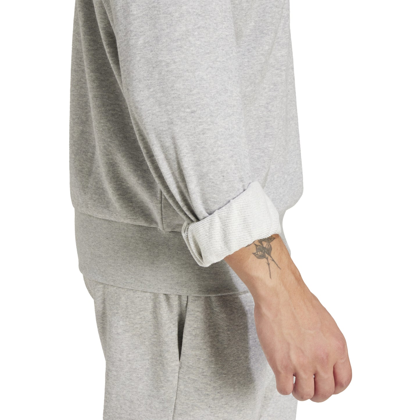 Adidas Essentials Feelcozy, Felpa Uomo - Grigio, Nero
