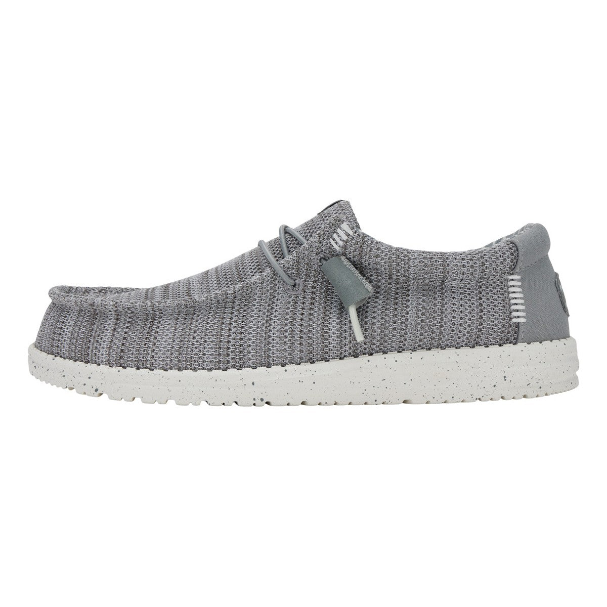 HEY DUDE Wally Stretch Sox - Navy, Grigio/Blu, Grigio/Bianco