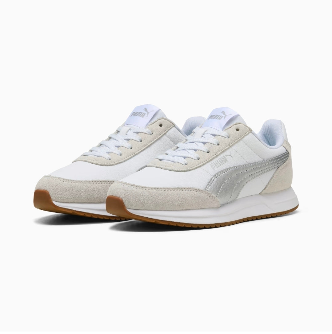 Puma R78 Lightwind, Sneaker Donna - Beige/Argento
