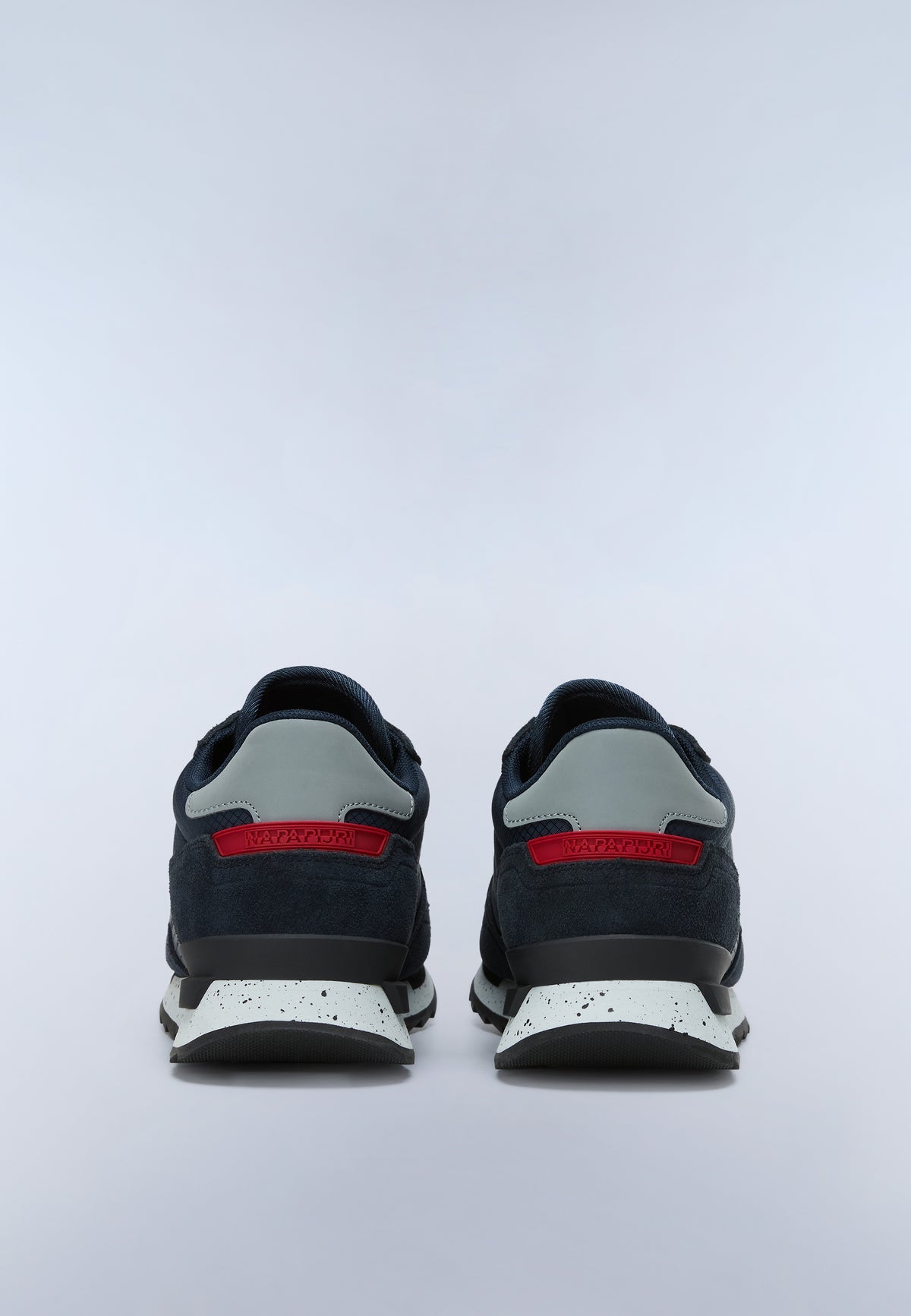 Sneaker Uomo Napapijri Valor Grigie Beige e Blu in Ripstop - vista 17