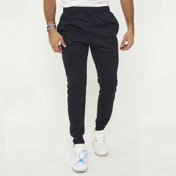 Legea Panta Messico, Pantalone Tuta - Nero, Blu