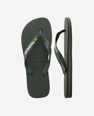 Havaianas Brasil Logo FC, Infradito Uomo - Verde