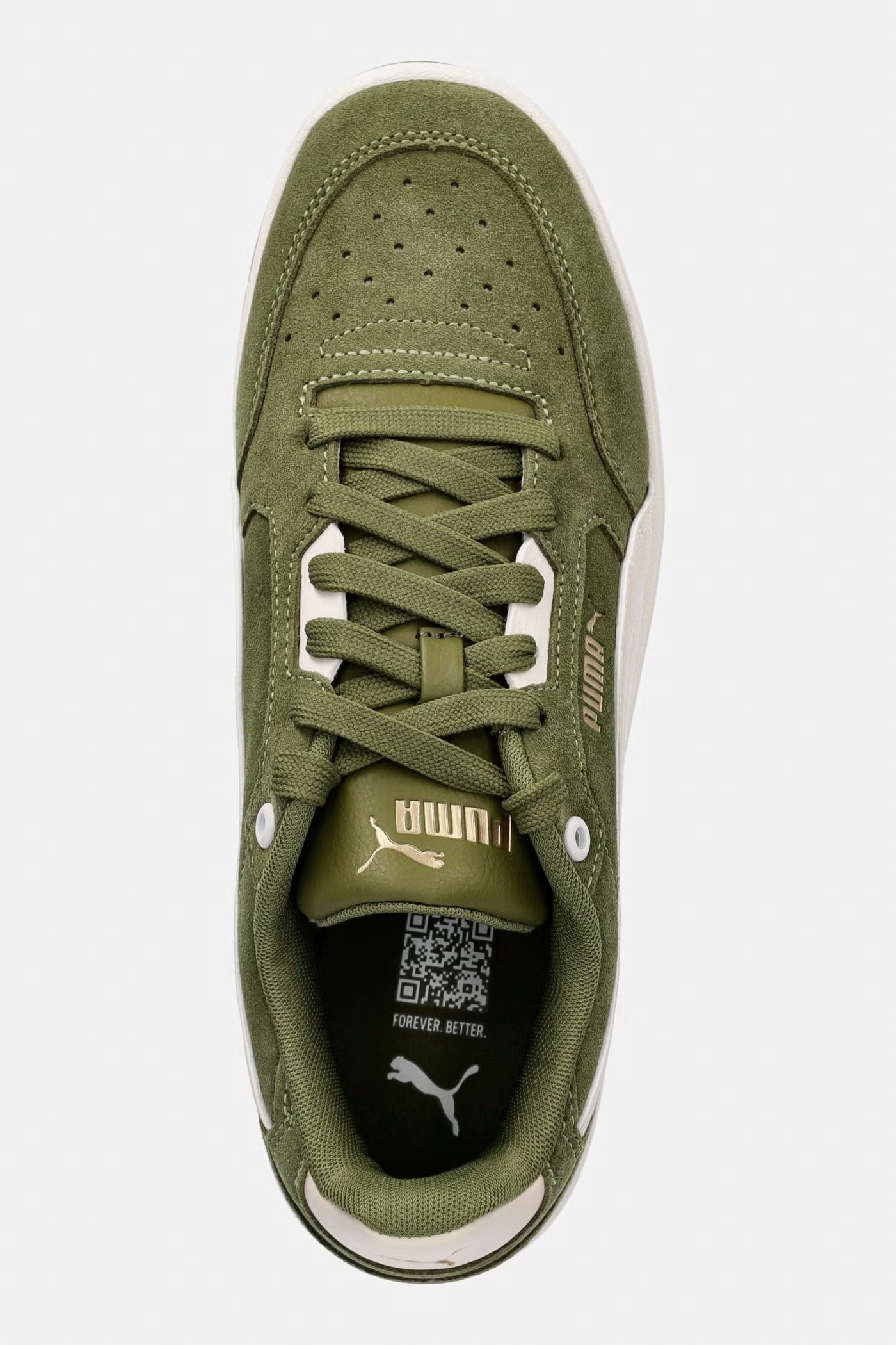 Puma Shuffle Downtown SD, Sneaker Uomo - Beige, Verde