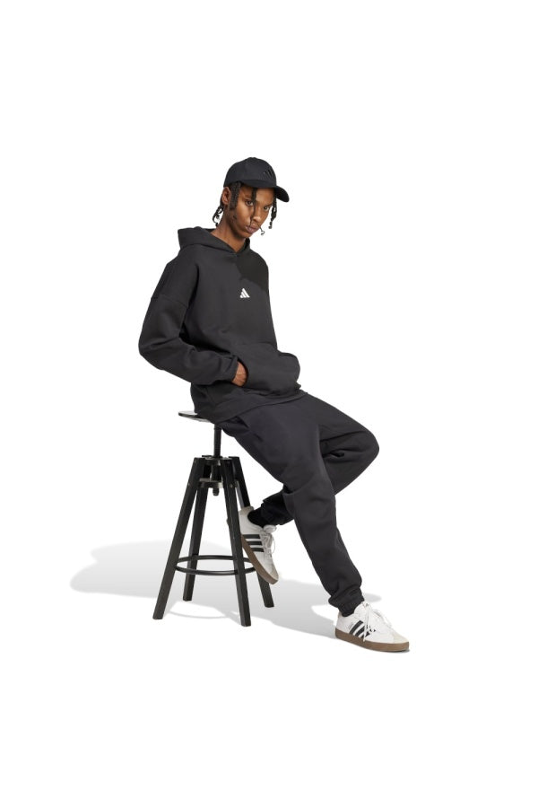 Adidas Small Logo, Felpa Con Cappuccio Uomo - Nero