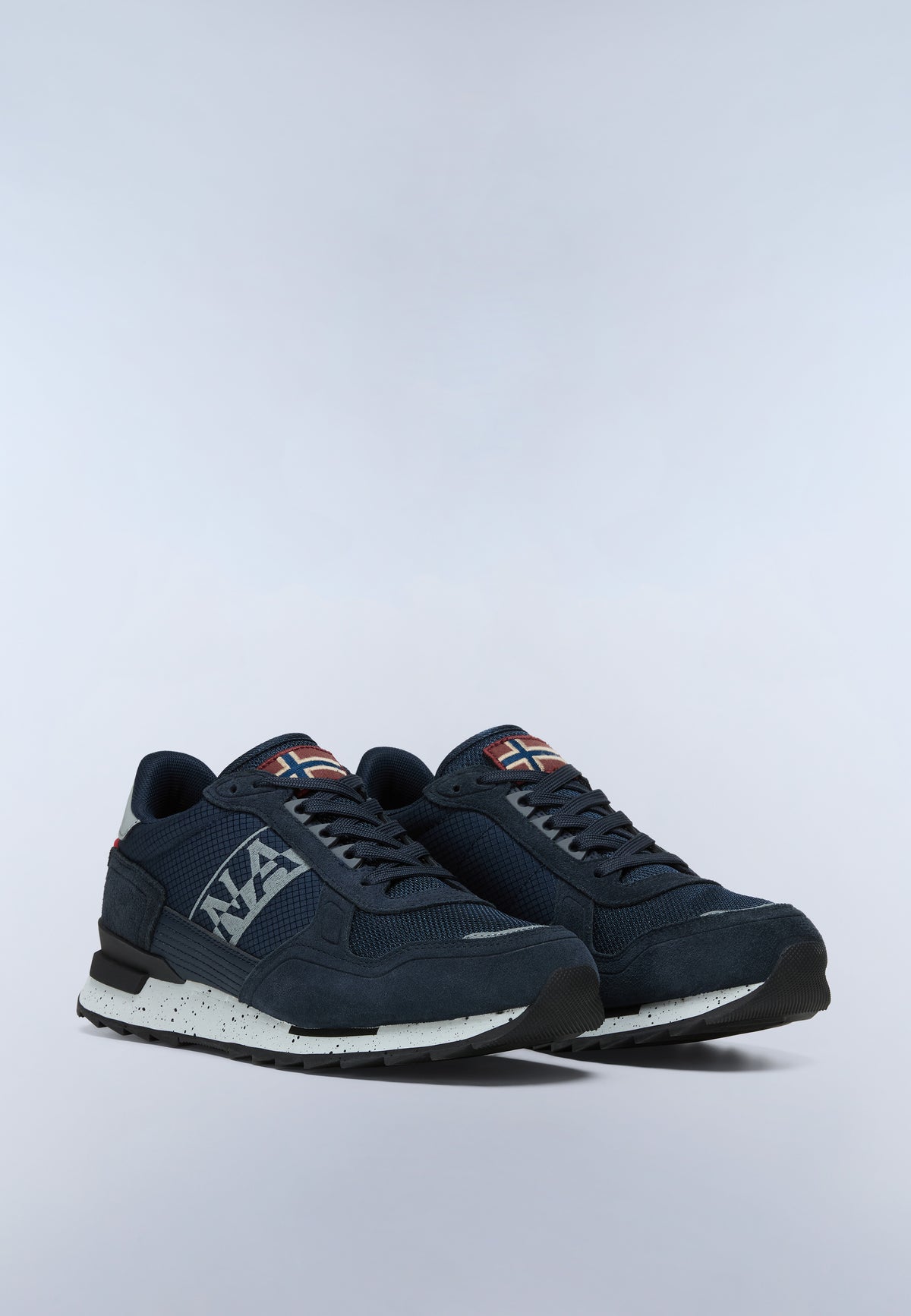 Napapijri Valor, Sneaker Uomo In Ripstop - Grigio, Beige, Blu