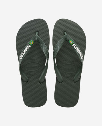 Havaianas Brasil Logo FC, Infradito Uomo - Verde