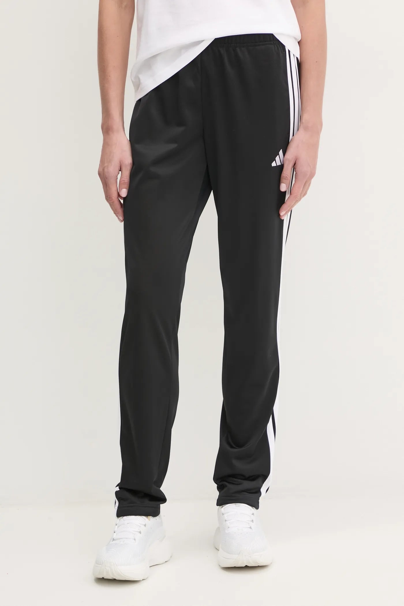 Adidas 3-Stripes, Tuta Da Ginnastica Donna Acetata - Nero, Bordeaux