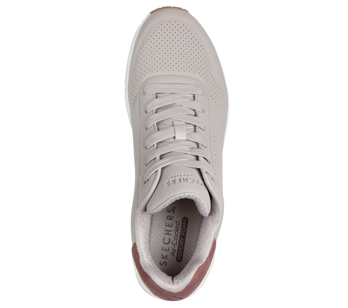 Skechers Uno Suited On Air 183004, Fitness Uomo - Taupe